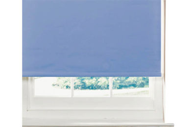 ColourMatch Blackout Roller Blind - 90 x 160cm - Sky Blue